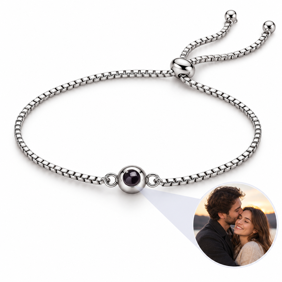 087 bolo round lens bracelet main-white